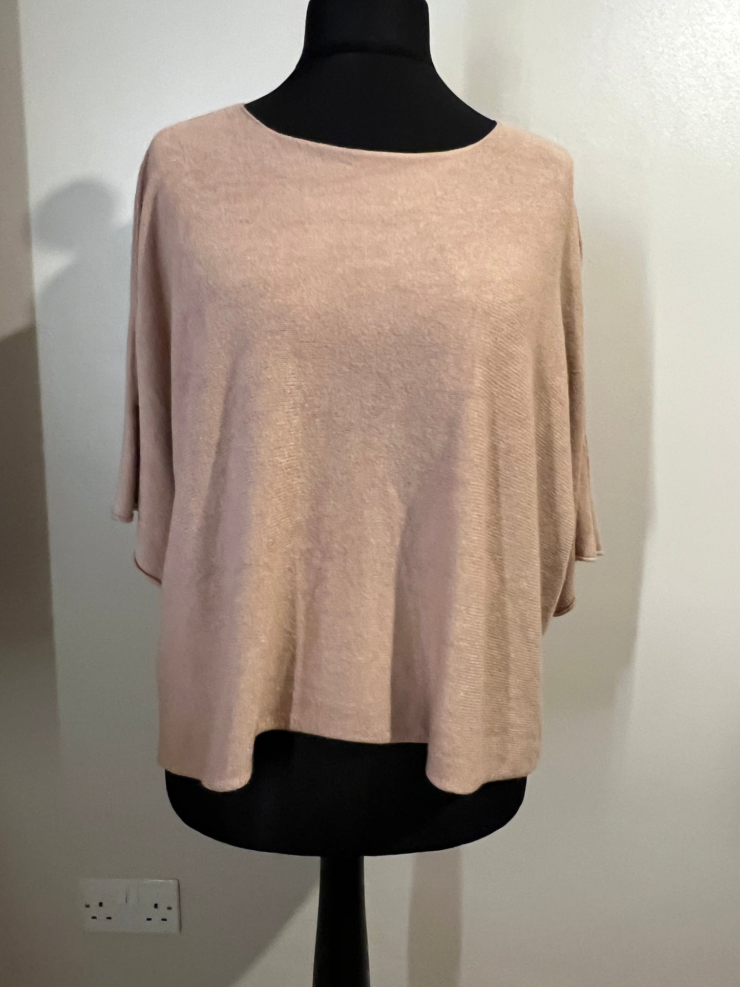 SOFT BOX KNIT CARAMEL