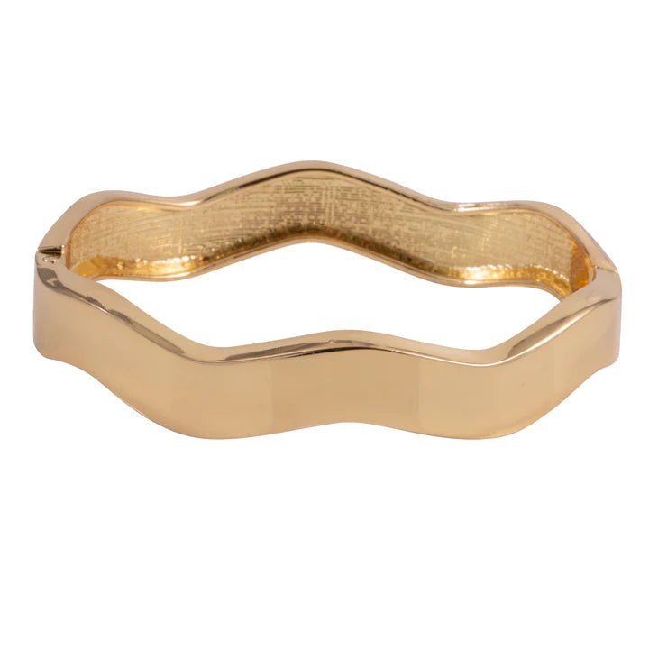 CONTEMPORARY GOLD BANGLE