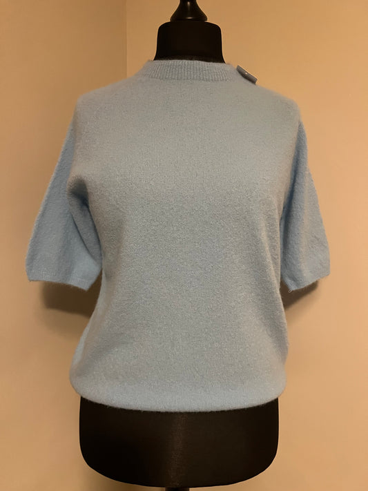 CREW NECK KNIT PALE BLUE