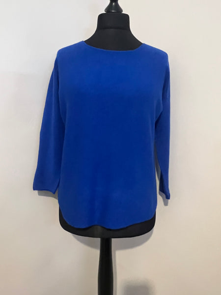 ROUND NECK SOFT JUMPER ROYAL BLUE