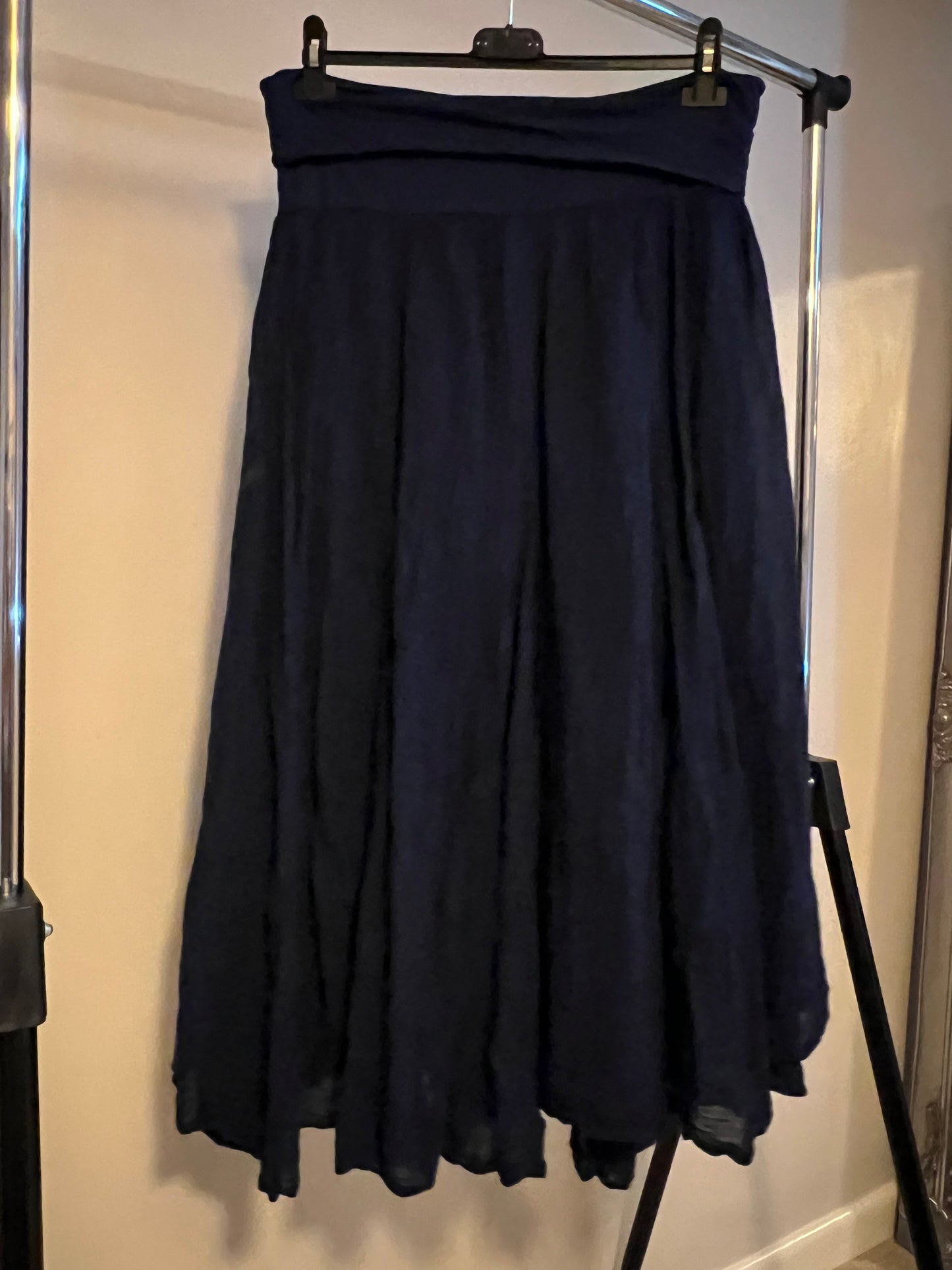 GYPSY COTTON SKIRT KHAKI /NAVY