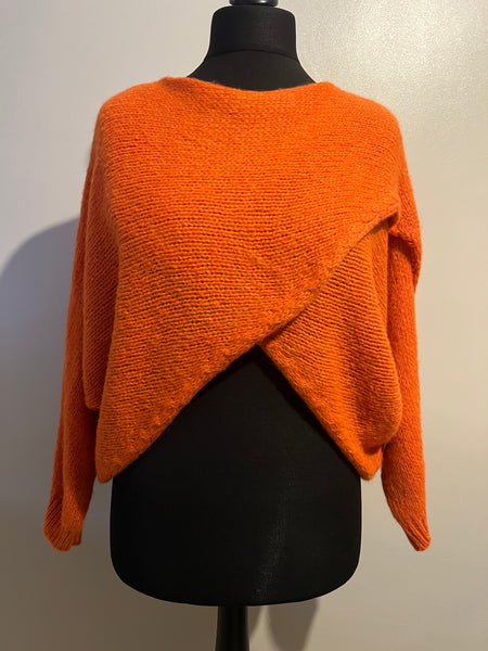 CROSSOVER KNIT ORANGE