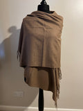 SOFT TASSEL BLANKET WRAP SCARF