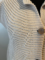 BUTTON SHORT SLEEVE TANK STONE