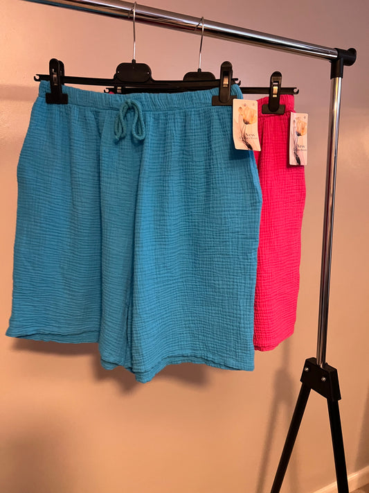 CHEESECLOTH SHORTS (VARIOUS)