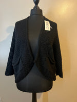 WAFFLE CARDI BLACK