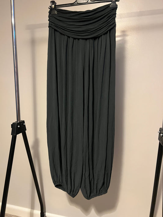 SUPER SOFT HAREM PANTS CHARCOAL