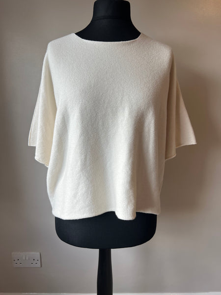SOFT BOX KNIT CREAM