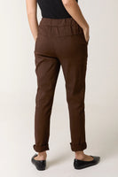 SUPER STRETCH TROUSERS CHOCOLATE