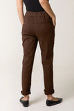 SUPER STRETCH TROUSERS CHOCOLATE