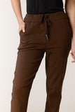 SUPER STRETCH TROUSERS CHOCOLATE