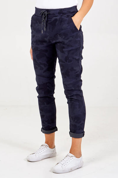 MAGIC CAMO TROUSER NAVY